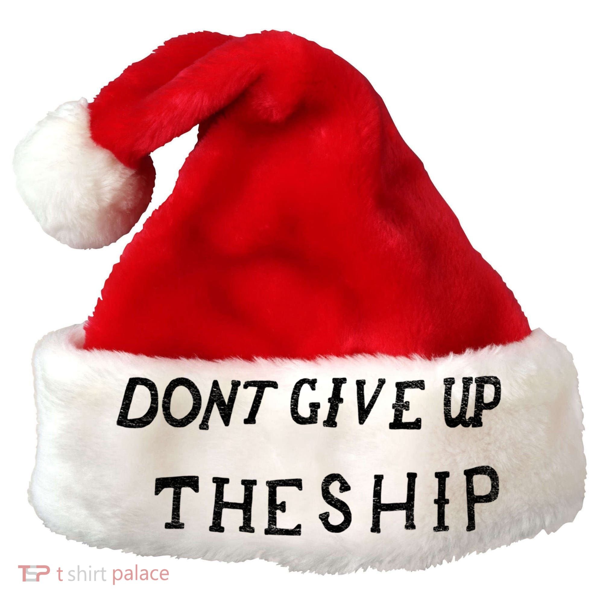 Dont Give Up The Ship Perry Battle Flag Gift Santa Hat