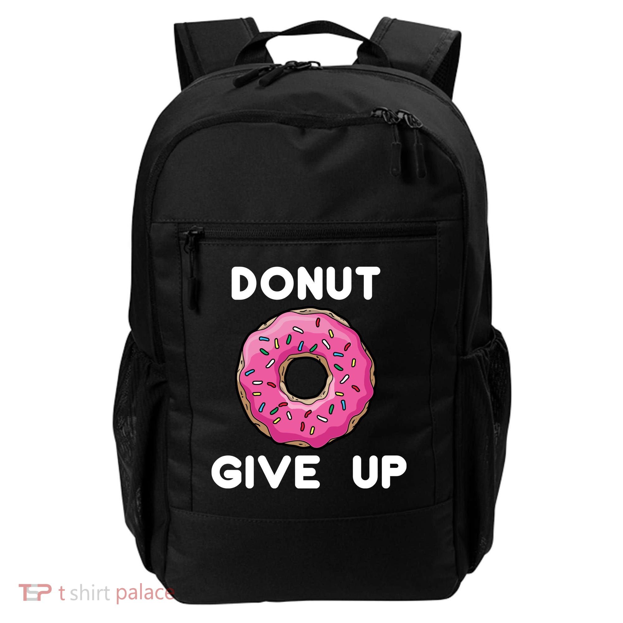 Donut Give Up Backpack