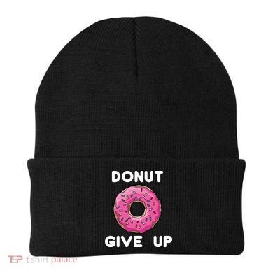 Donut Give Up Beanie