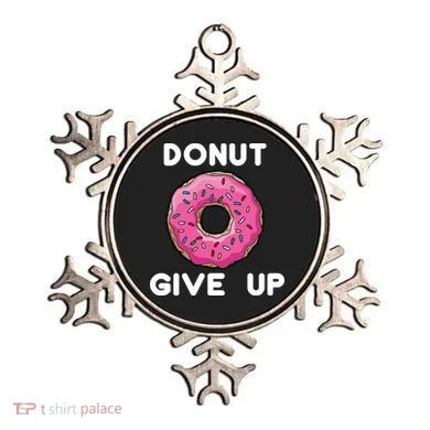 Donut Give Up Ornament