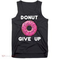 Donut Give Up Tank Top thumb 0