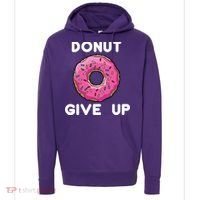 Donut Give Up Hoodie thumb 0