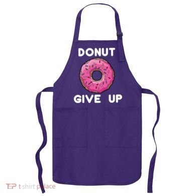 Donut Give Up Apron