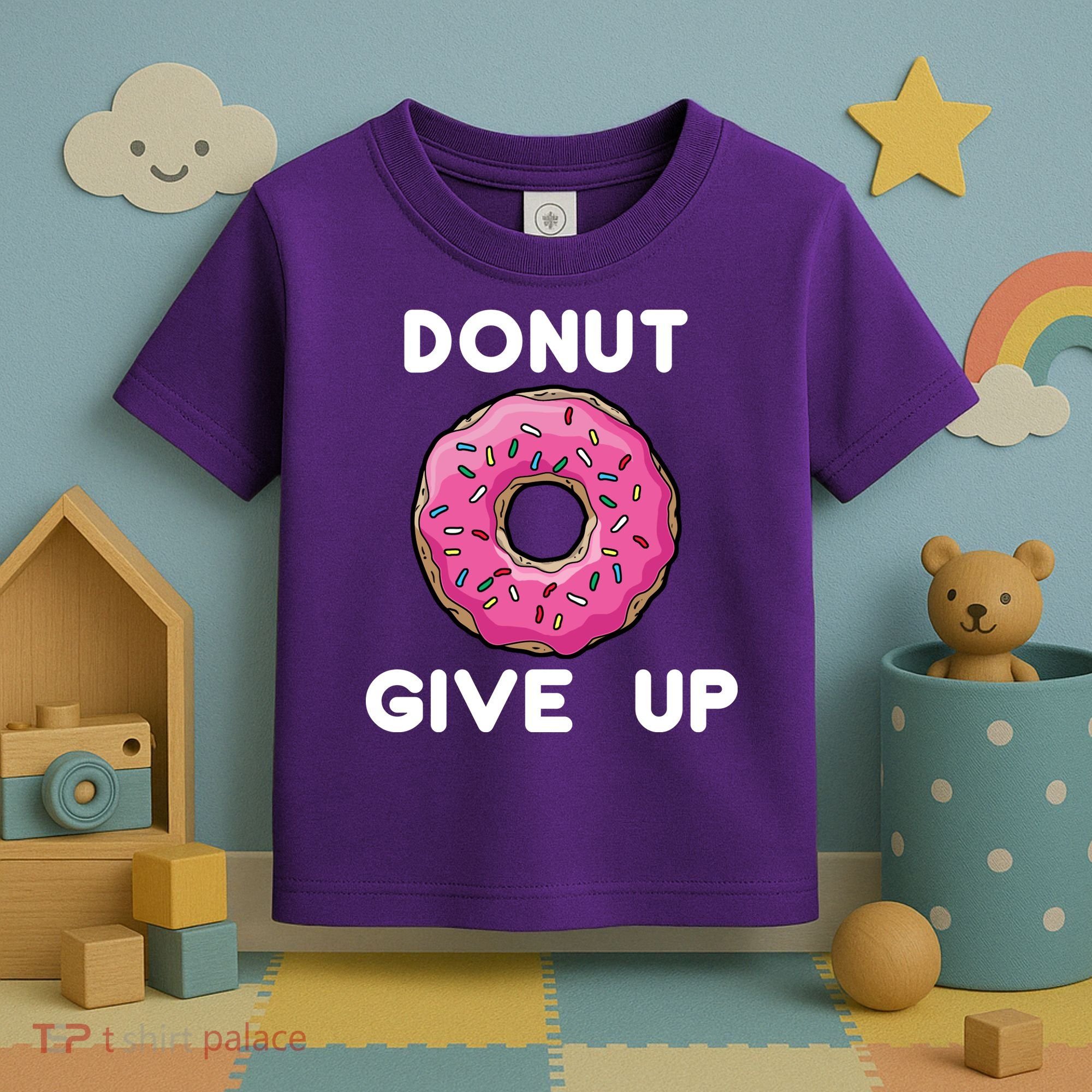 Donut Give Up Toddler T-Shirt