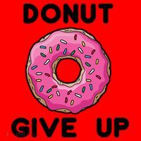 Donut Give Up Santa Hat thumb 1
