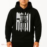 Disc Golf Usa Flag Hoodie thumb 2