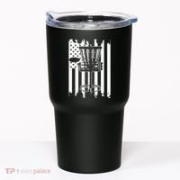 Disc Golf Usa Flag Tumbler thumb 0