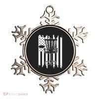 Disc Golf Usa Flag Ornament thumb 0