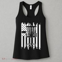 Disc Golf Usa Flag Women's Tank Top thumb 3