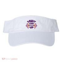 Donut Give Up Weightlifting Fitness Funny Visor thumb 0