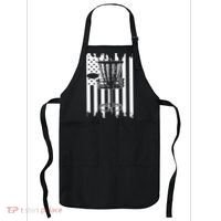 Disc Golf Usa Flag Apron thumb 0
