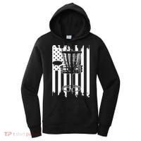 Disc Golf Usa Flag Women's Hoodie thumb 0
