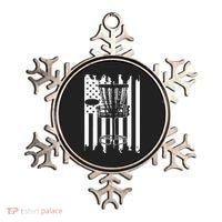 Disc Golf Usa Flag Ornament thumb 0