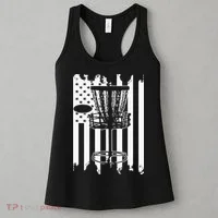 Disc Golf Usa Flag Women's Tank Top thumb 3