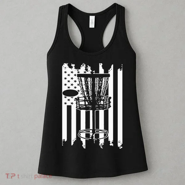 Disc Golf Usa Flag Women's Tank Top