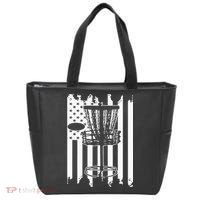 Disc Golf Usa Flag Tote Bag thumb 0