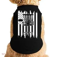 Disc Golf Usa Flag Doggie Tank thumb 0
