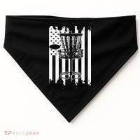 Disc Golf Usa Flag USA-Made Doggie Bandana thumb 0