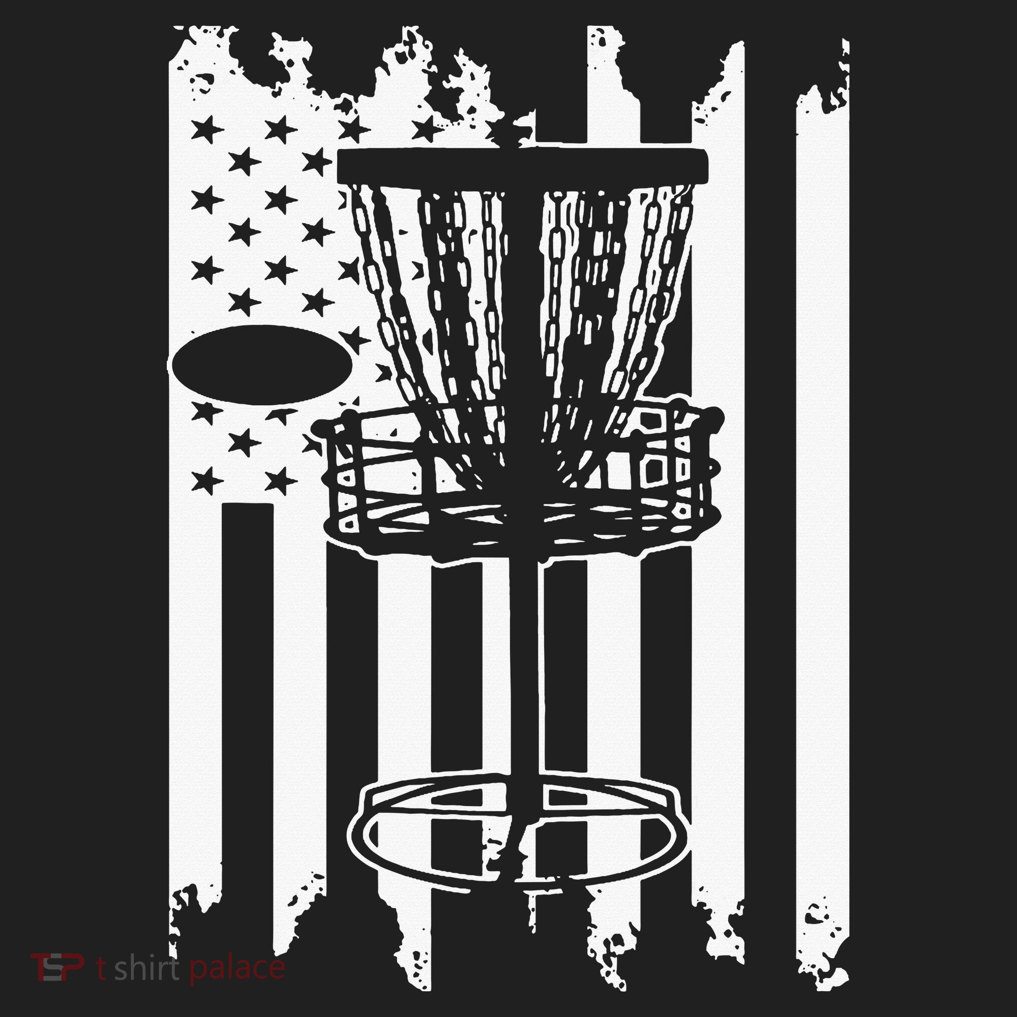 Disc Golf Usa Flag Beanie