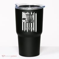 Disc Golf Usa Flag Tumbler thumb 0