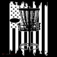 Disc Golf Usa Flag Mousepad thumb 1