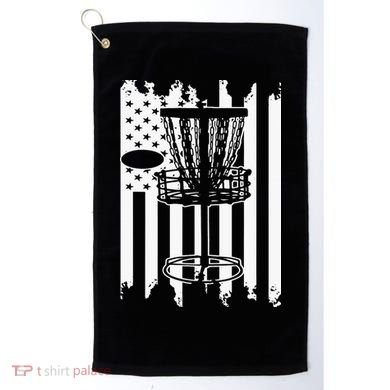 Disc Golf Usa Flag Golf Towel