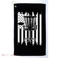 Disc Golf Usa Flag Golf Towel thumb 0