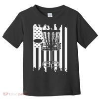 Disc Golf Usa Flag Toddler T-Shirt thumb 0