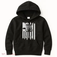 Disc Golf Usa Flag Kids Hoodie thumb 0