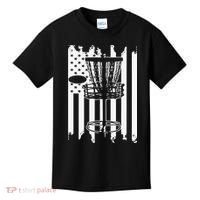 Disc Golf Usa Flag Kids T-Shirt thumb 0