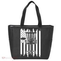 Disc Golf Usa Flag Tote Bag thumb 0