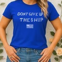 Dont Give Up The Ship Us Flag DonT Patriot Independence Gift Women's T-Shirt thumb 2