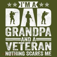 Dad Grandpa Vietnam Veteran Vintage Gift T-Shirt thumb 7