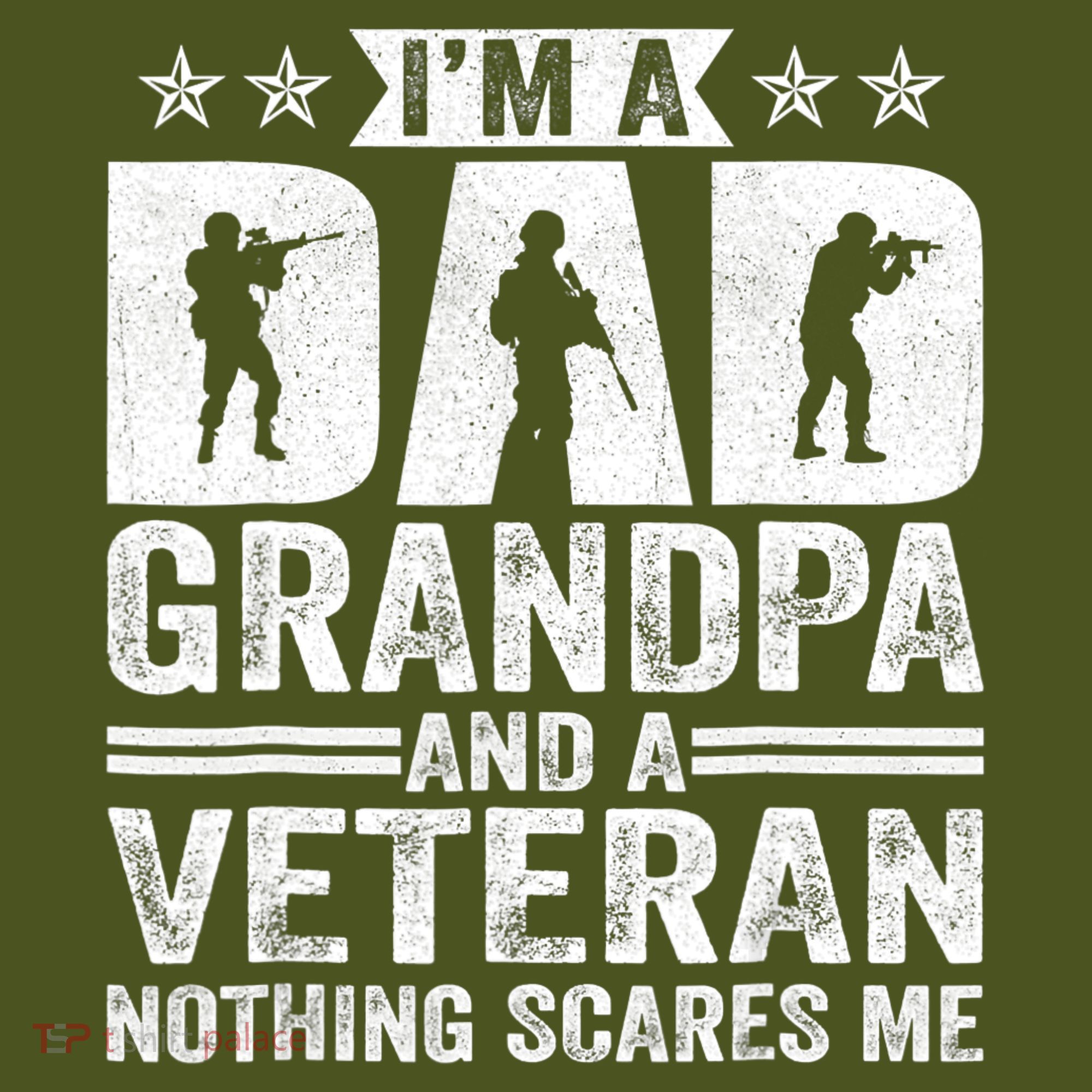 Dad Grandpa Vietnam Veteran Vintage Gift T-Shirt