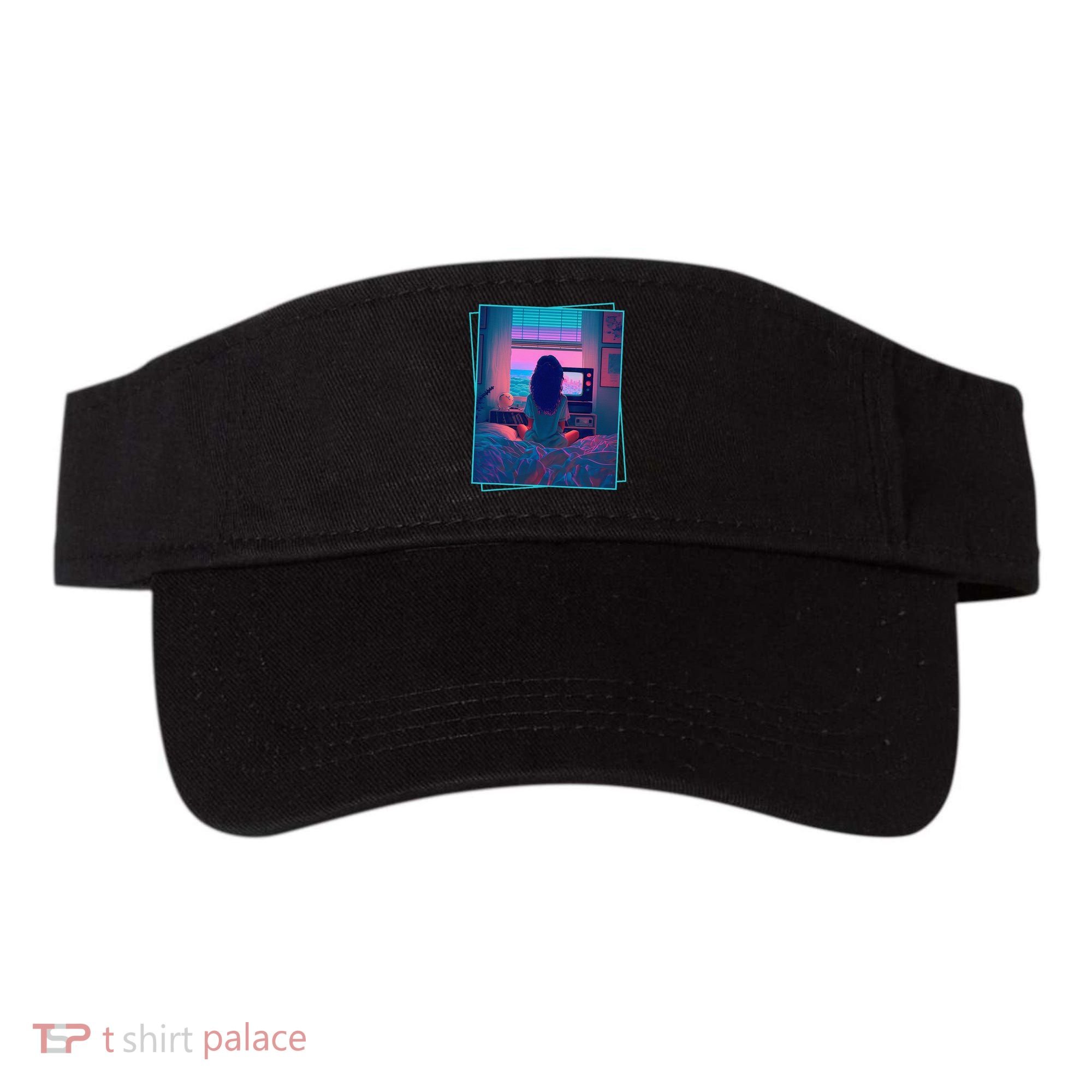 Dreamy Girl Vaporwave Anime Chill 90s Ethereal Alt Aesthetic Visor