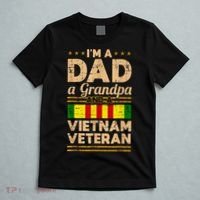 Dad Grandpa Vietnam Veteran Vintage T-Shirt thumb 5
