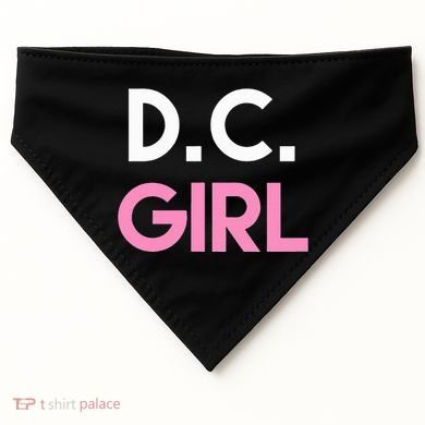 Dc Girl Washington Dc USA-Made Doggie Bandana