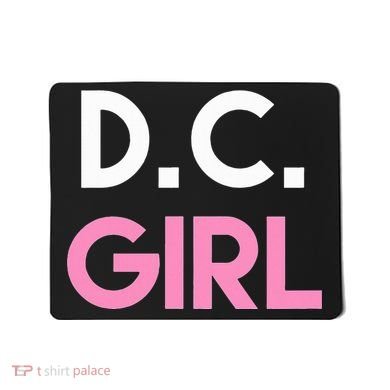 Dc Girl Washington Dc Mousepad
