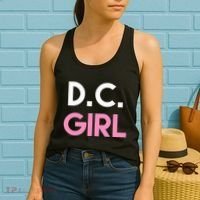 Dc Girl Washington Dc Women's Tank Top thumb 2