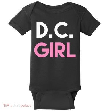 Dc Girl Washington Dc Baby Bodysuit