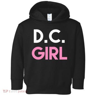 Dc Girl Washington Dc Toddler Hoodie