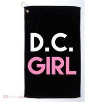 Dc Girl Washington Dc Golf Towel thumb 0