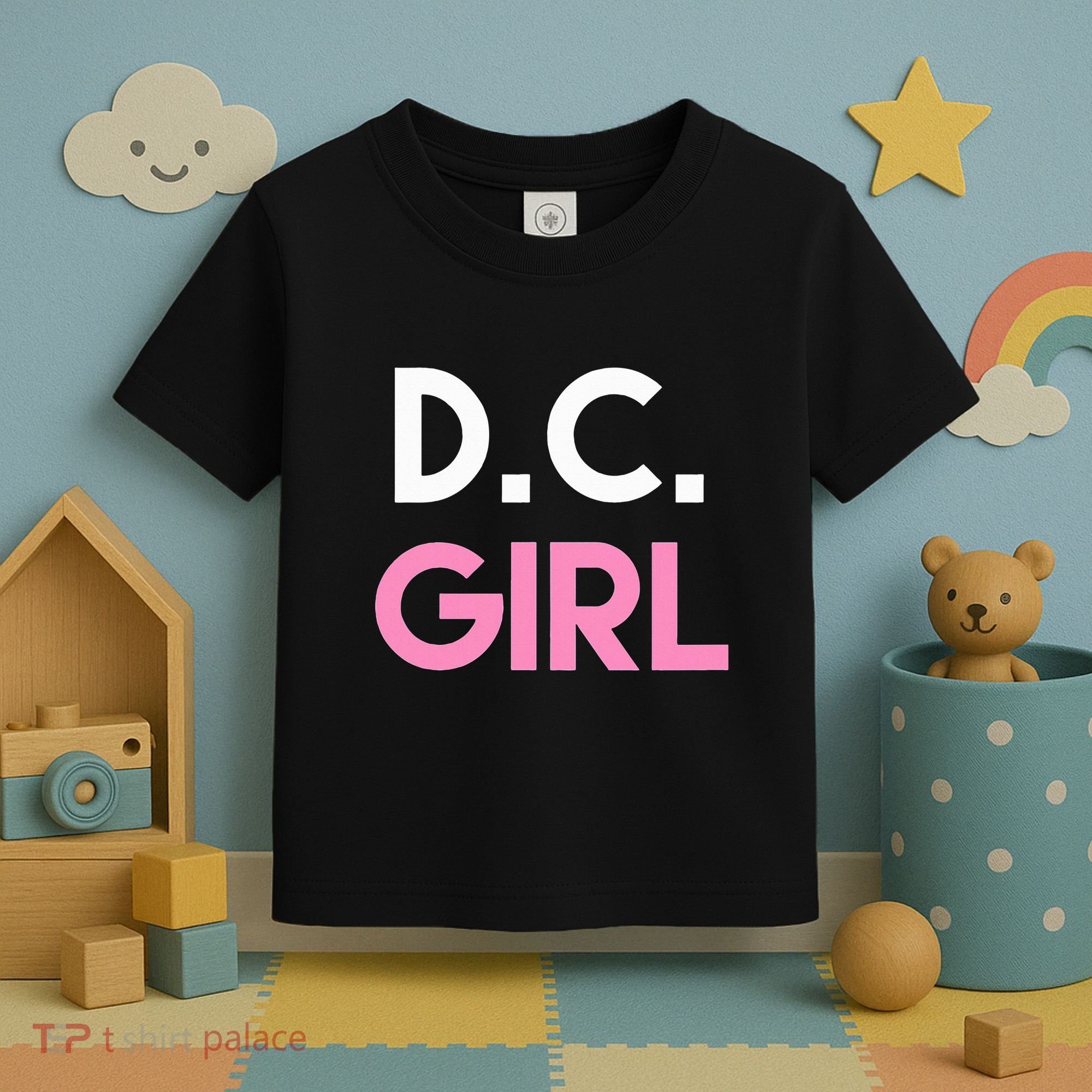Dc Girl Washington Dc Toddler T-Shirt