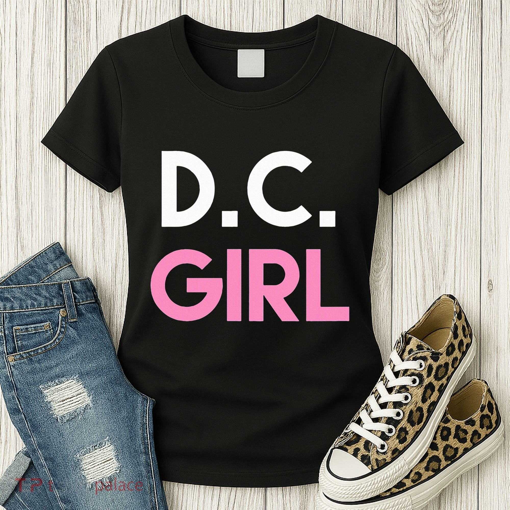 Dc Girl Washington Dc Women's T-Shirt
