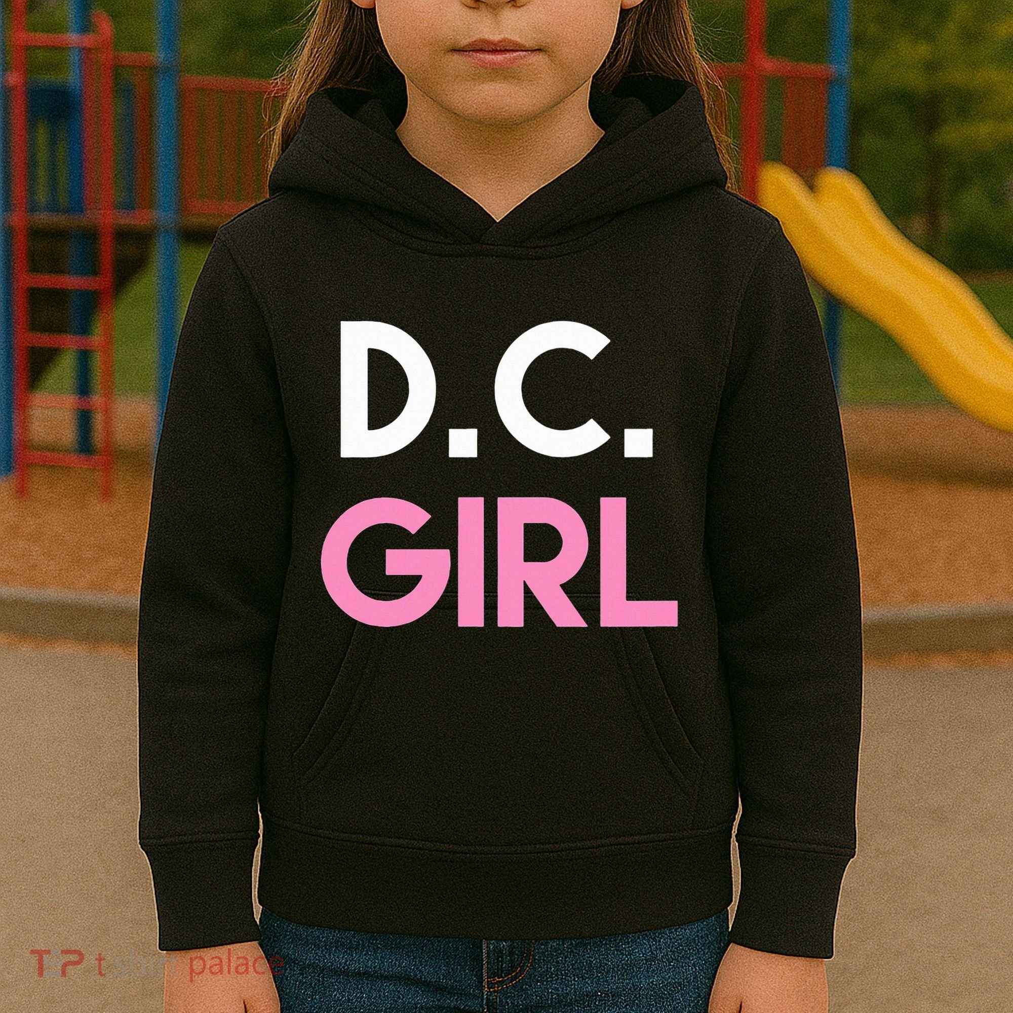 Dc Girl Washington Dc Kids Hoodie