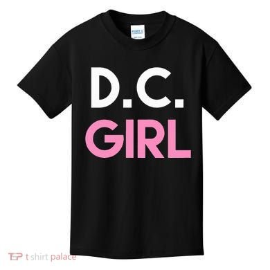 Dc Girl Washington Dc Kids T-Shirt