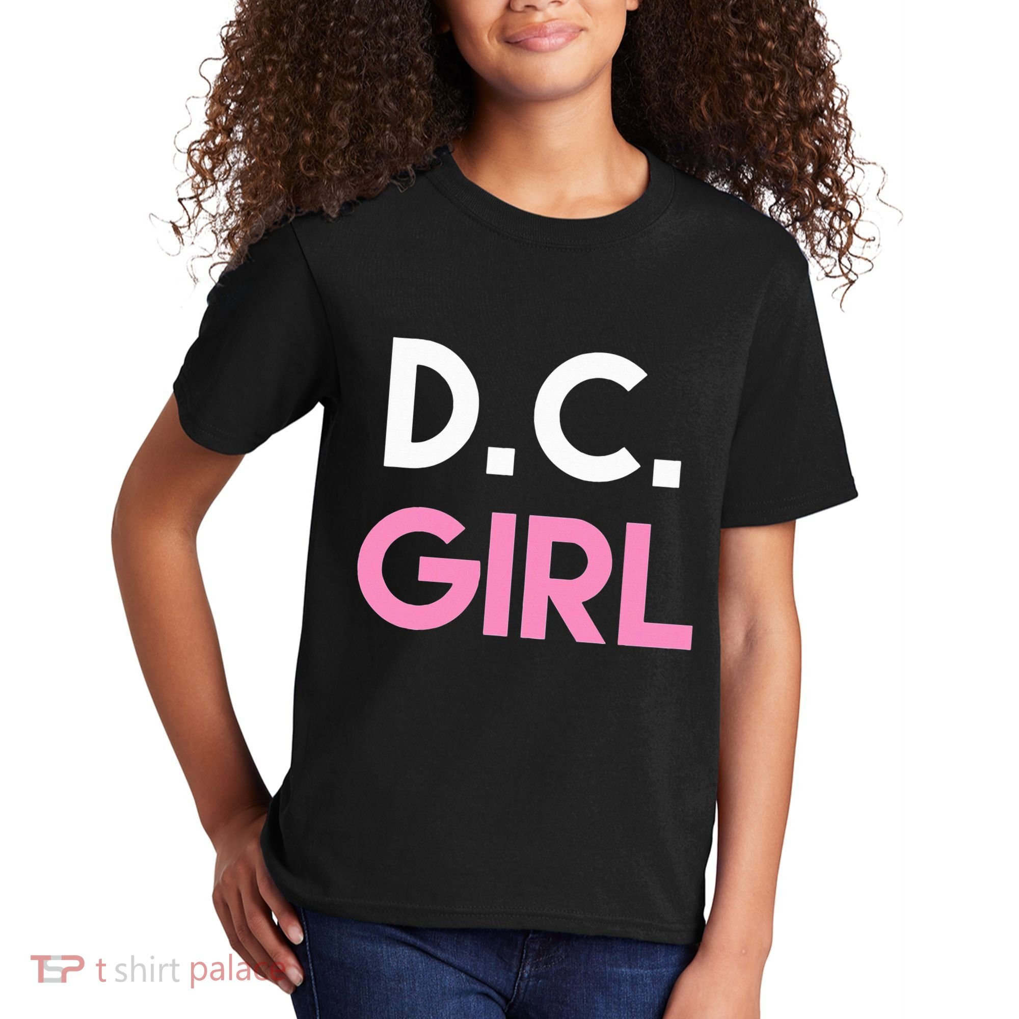 Dc Girl Washington Dc Kids T-Shirt