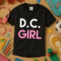 Dc Girl Washington Dc Kids T-Shirt thumb 3