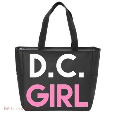 Dc Girl Washington Dc Tote Bag