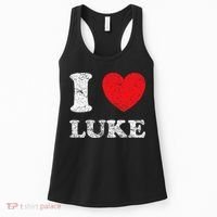 Distressed Grunge Worn Out Style I Love Luke Women's Tank Top thumb 0